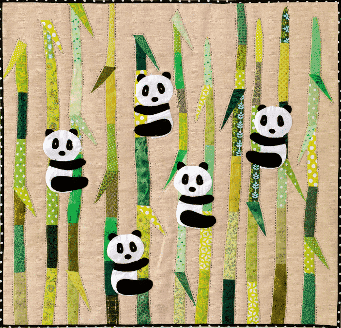 Shun le petit panda - patron nounours – Licence To Quilt